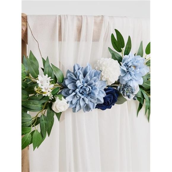 Wedding Artificial Flowers Combo Box Set DIY Wedding Bridal Bouquets Fake Peony - Picture 6 of 7